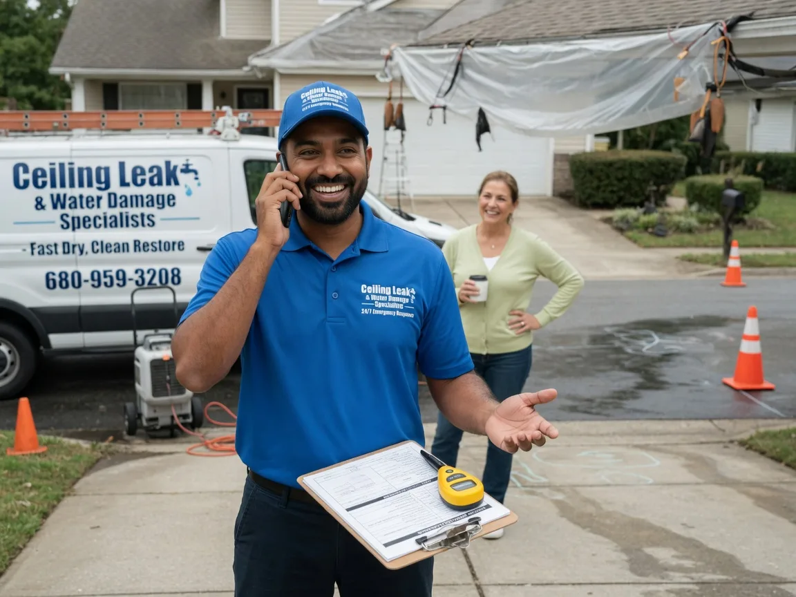 Ceiling Leak Cleanup White Deer, TX FAQs